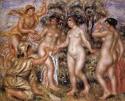 Pierre Renoir The judgment of Paris painting